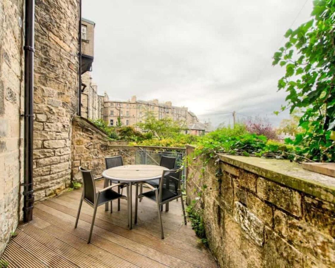 Beautiful City Centre Georgian 4 Bed Townhouse With Private Garden Edinburgh Exterior foto