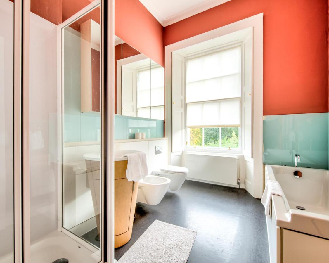 Beautiful City Centre Georgian 4 Bed Townhouse With Private Garden Edinburgh Exterior foto