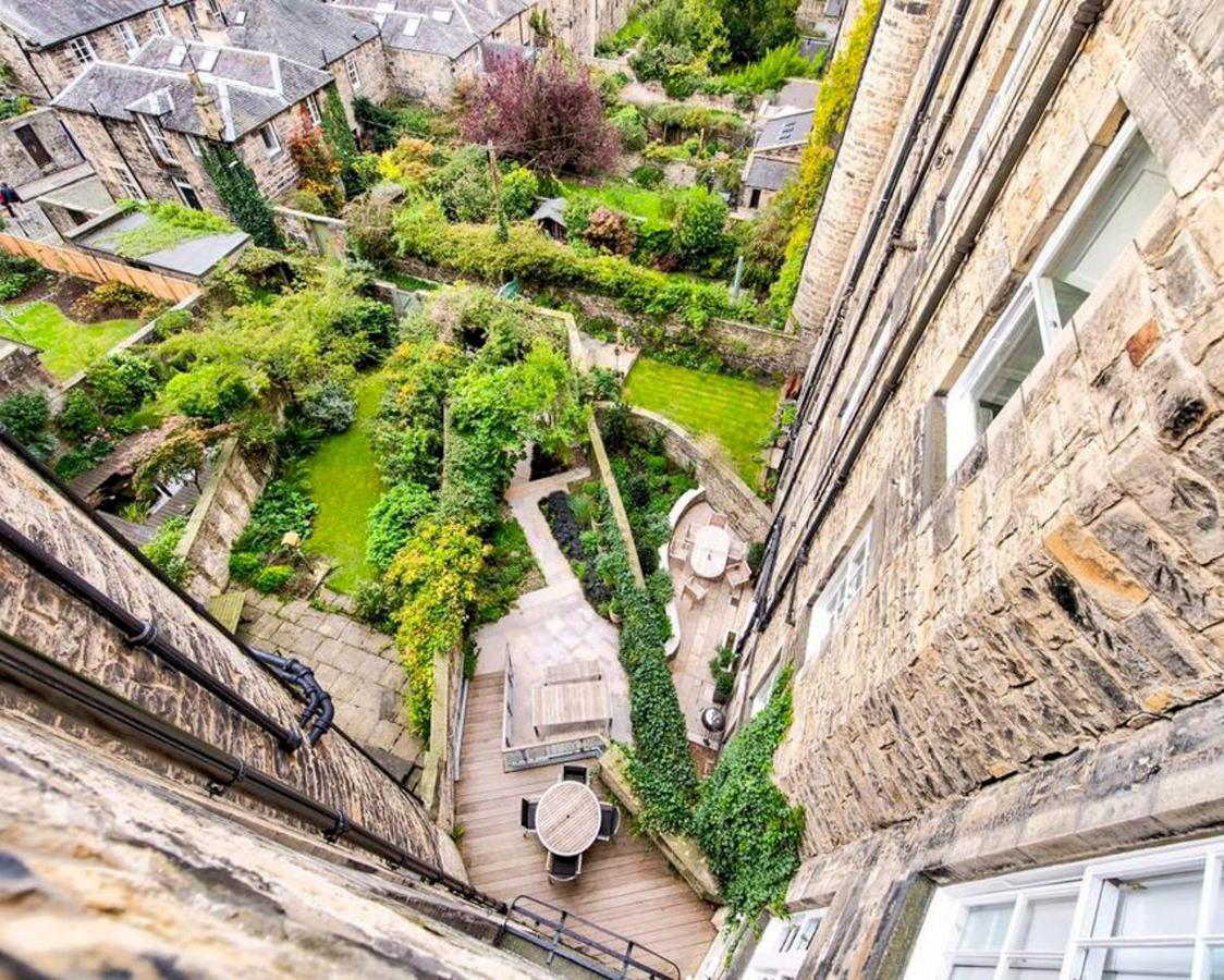 Beautiful City Centre Georgian 4 Bed Townhouse With Private Garden Edinburgh Exterior foto